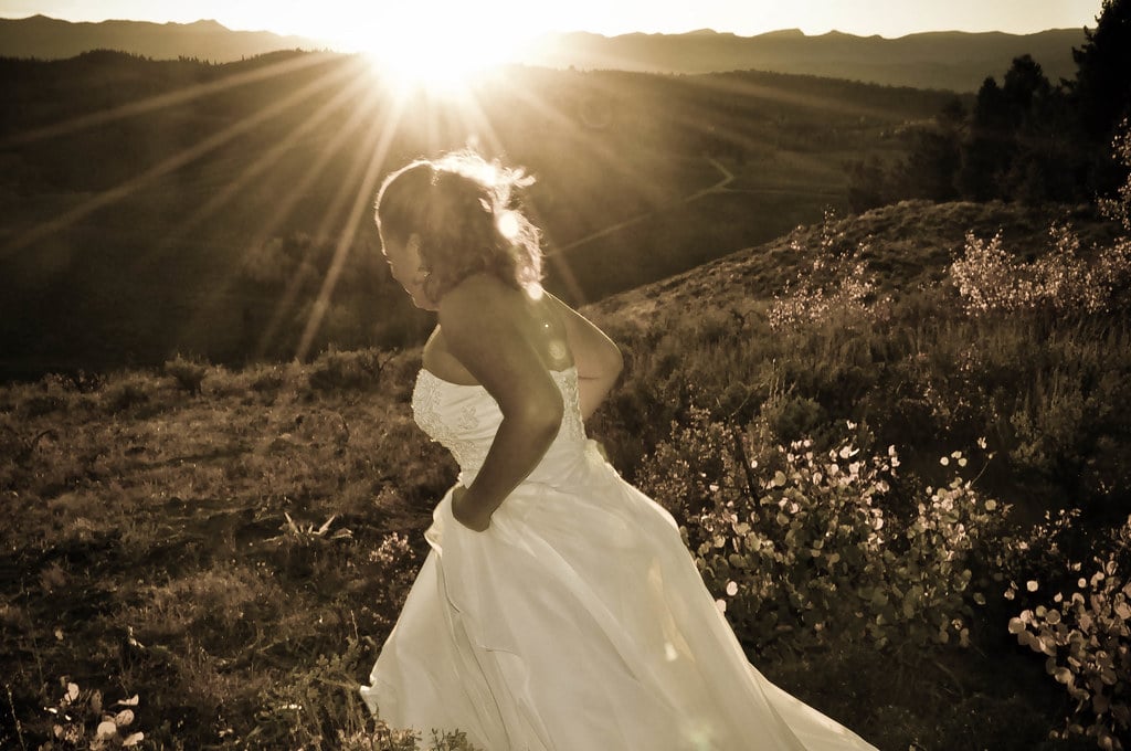 bride running away cold feet