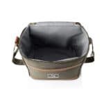 The spacious interior of the 12-Pack Craft Beer Cooler (4908G) has enough room for 18 cans or 12 bottles.