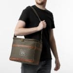 The Personalized 12-Pack Craft Beer Cooler (4908G) is the perfect size custom cooler to give as groomsmen gifts to the fellas.