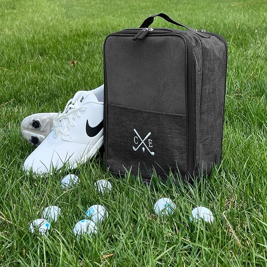 Birdie Bag Golf Shoe Bag in Charcoal Grey
