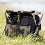Camo Sit and Sip Cooler embroidered with three initials