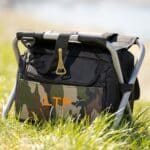 Camo Sit and Sip Cooler embroidered with three initials