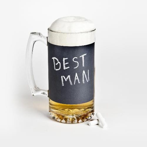 Chalkboard Beer Mug