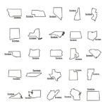 Home state designs Alabama through Missouri