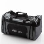 Men love the classic black and grey design of our gym cooler bag.