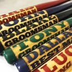 Personalized 18 Mini Baseball Bats for Groomsmen Gifts