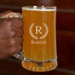 Personalized 25oz. Classic Beer Mug for Groomsmen