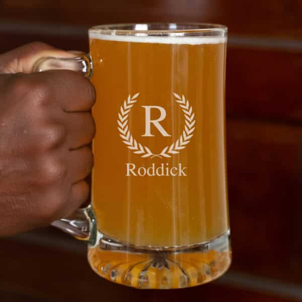 Personalized 25oz. Classic Beer Mug for Groomsmen