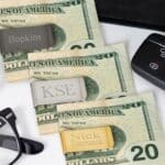 Personalized Classic No-Slip Money Clip (with Gift Tin)