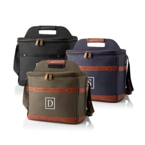 Personalized Craft Beer 12-Pack Bottle Cooler (Available in Blue, Green and Black)