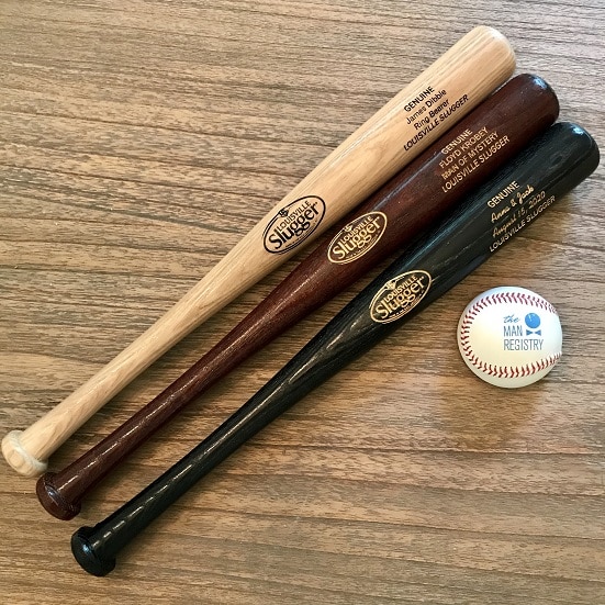 Personalized Louisville Slugger 18″ Mini Baseball Bat