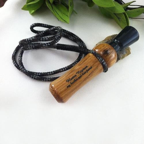 Personalized Whiskey Barrel Duck Call
