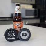 A very lucky groomsman will get his very own PuckOpener with his initials printed on it.