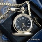 Silver Pocket Watch - Open Box