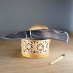 Stainless Steel Pocket Knife - Open