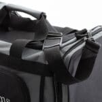 The adjustable shoulder strap with our gym cooler bag allows for easy carrying to and from your workout