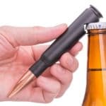 black bullet bottle opener