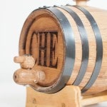 1 Liter Mini Whiskey Barrel with Engraving