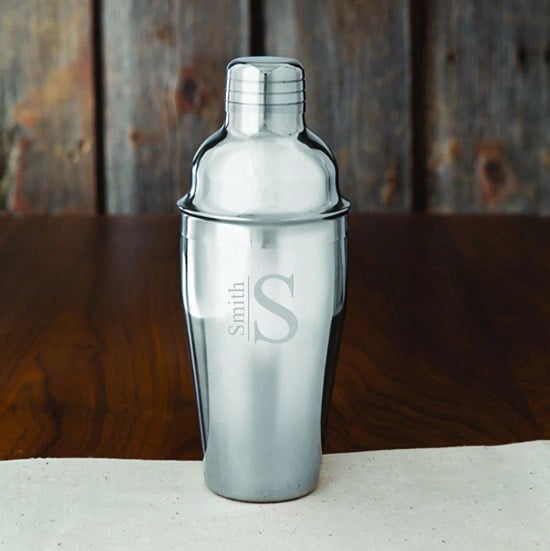 Mixologist Cocktail Shaker with Modern Monogram