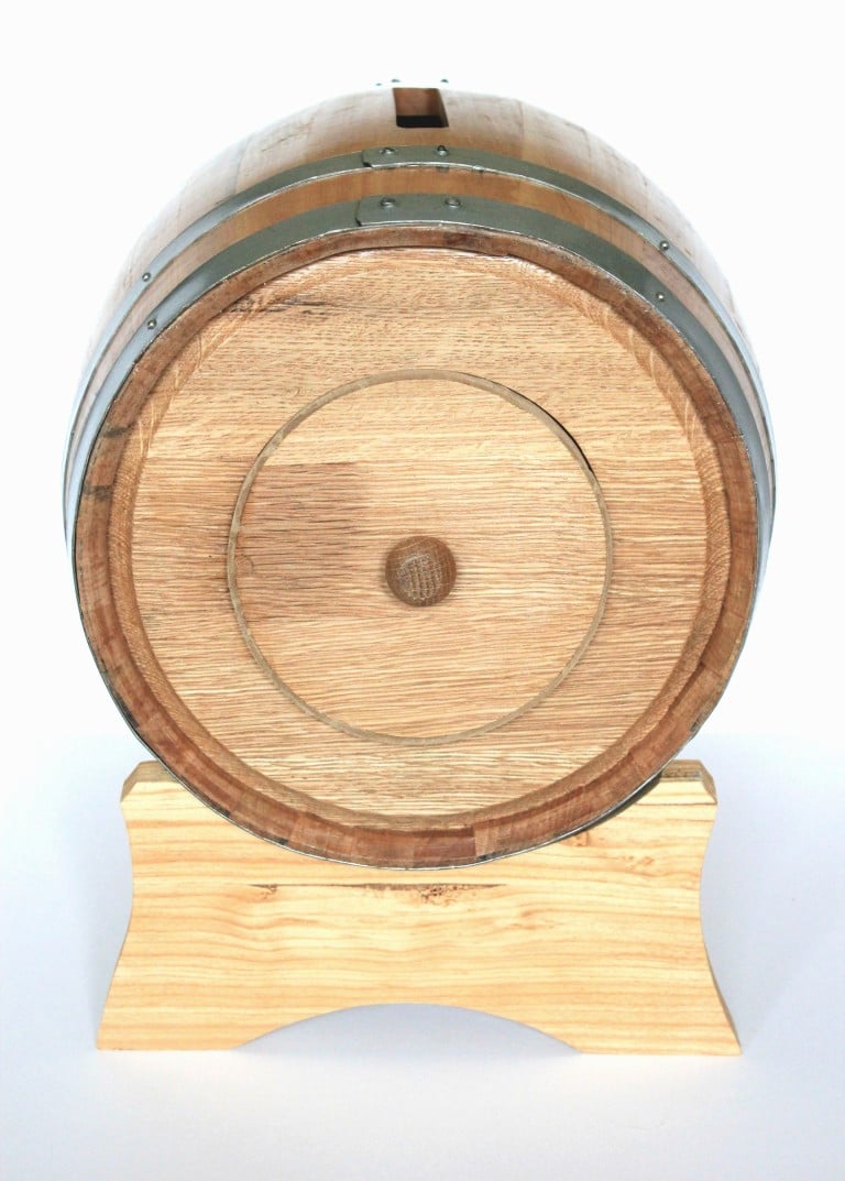 Personalized Wine Barrel Wedding Card Holder The Man Registry