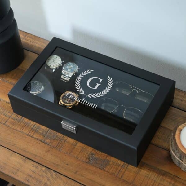 Sunglasses storage box for men