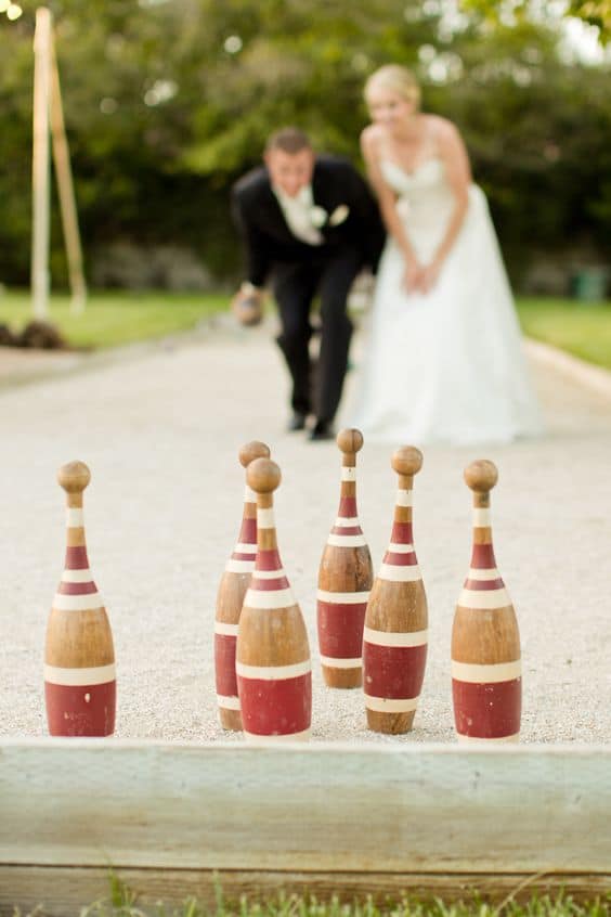 Bride and Groom Incorporate Games in Your Wedding