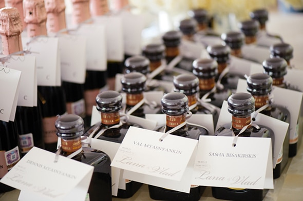 mini liquor wedding favors