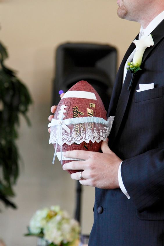 football garter toss