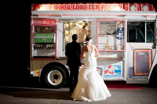 wedding lobster food truck