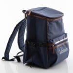 The backpack cooler is a comfortable one-size fits all with easy-to-use strap adjusters.