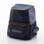 We'll personalize the backpack cooler by embroidering the receipieint's name or initials at no additional cost.