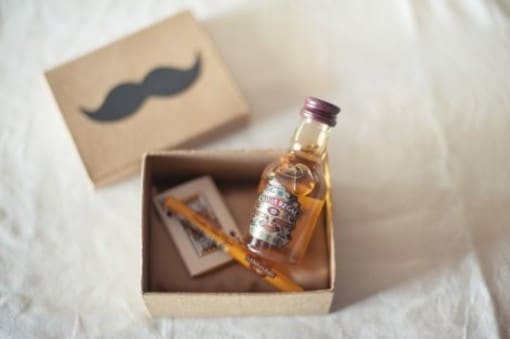 manly wedding favors