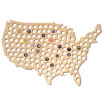 usa beer cap map