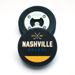 Nashville Hockey Puck Bottle Opener