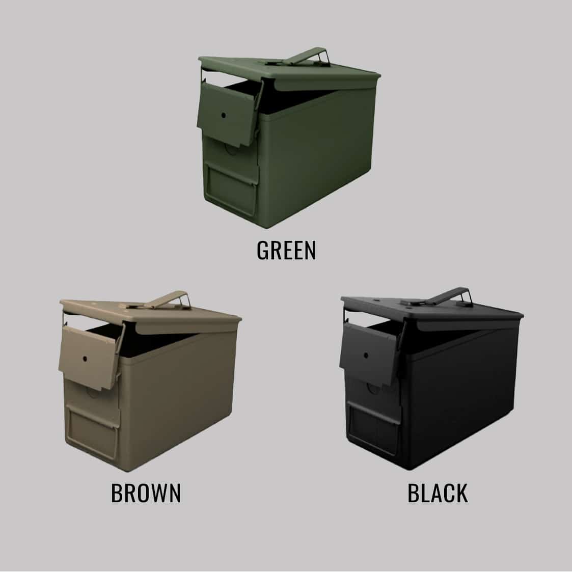 Personalized Metal Ammo Box - The Man Registry