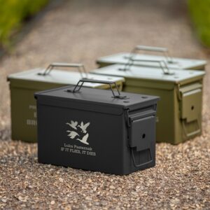 Personalized Authentic Metal Ammo Box