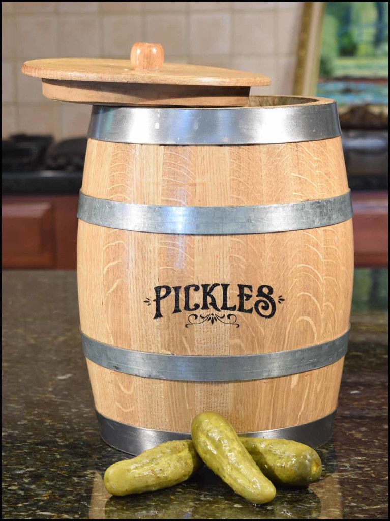 The Amazing Pickle Barrel Personalized BarrelAged Pickling Kit