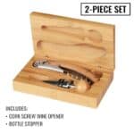 Bamboo Wine Tool Set - 2 Piece