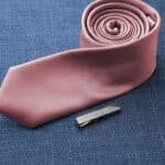 The black (gunmetal) tie clip will match any color and wedding style the groomsmen choose