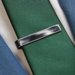 Personalized Gunmetal Tie Clip (Gift Boxed)