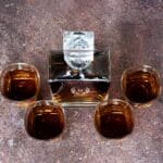 Stylish glass decanters for my wedding party