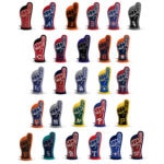 MLB Oven Mitt Team Designs