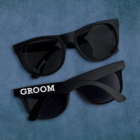 Groom Wedding Sunglasses