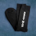 Best Man Groom Wedding Socks