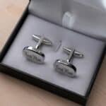 Engraved Best Man Cufflinks
