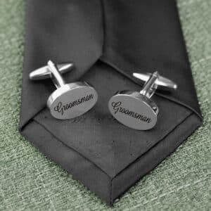 Groom Crew Cufflinks (Gift Boxed)