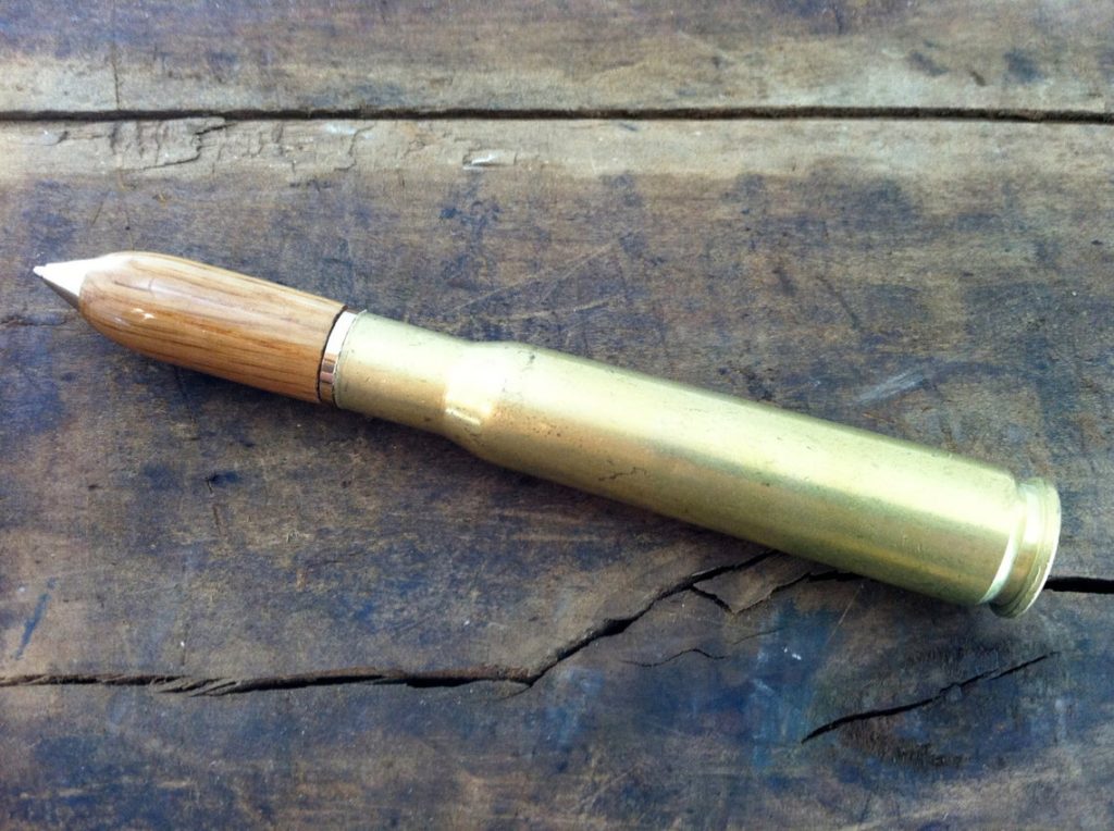 50 cal whiskey barrel pen