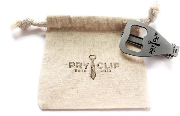Each Pryclip arrives in its own muslin gift bag