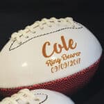Custom Football Ring Bearer Gifts