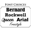 Personalized Football Font Options